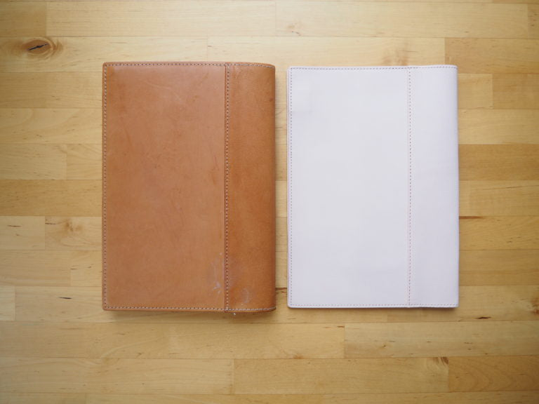 Midori MD Goat Leather Notebook Cover - A5