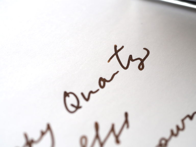 Pelikan Smoky Quartz Writing Sample Canada