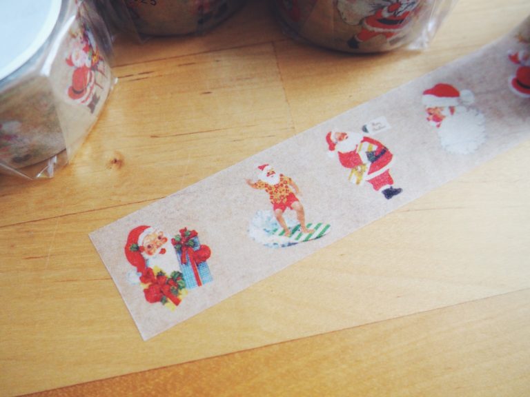 MT Christmas washi tape
