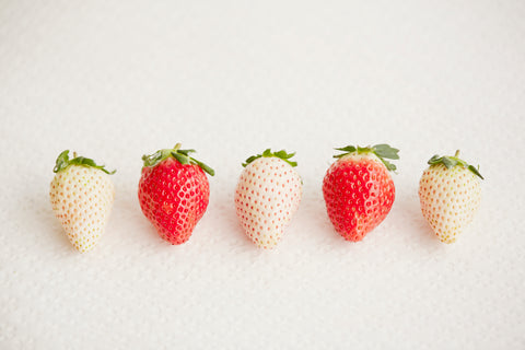 数量限定 滋賀県産 初恋の香り 紅白いちごセット フルーツで贈る出産祝い 蝶結び