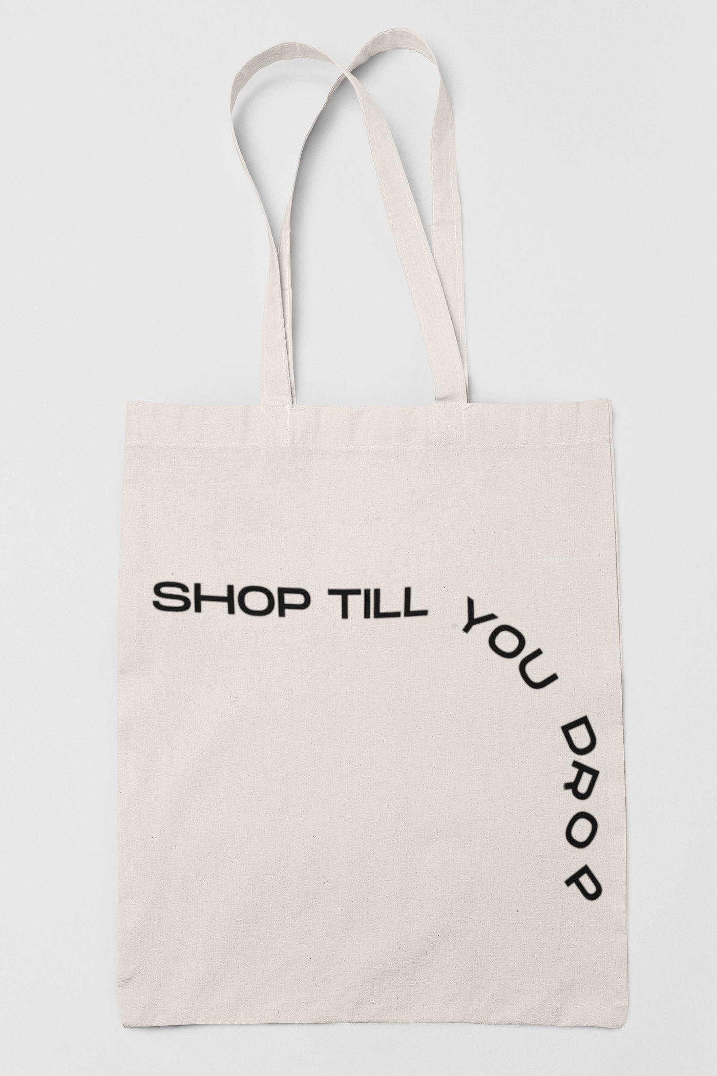 Shop Till You Drop Tote Bag 38cm x 42cm