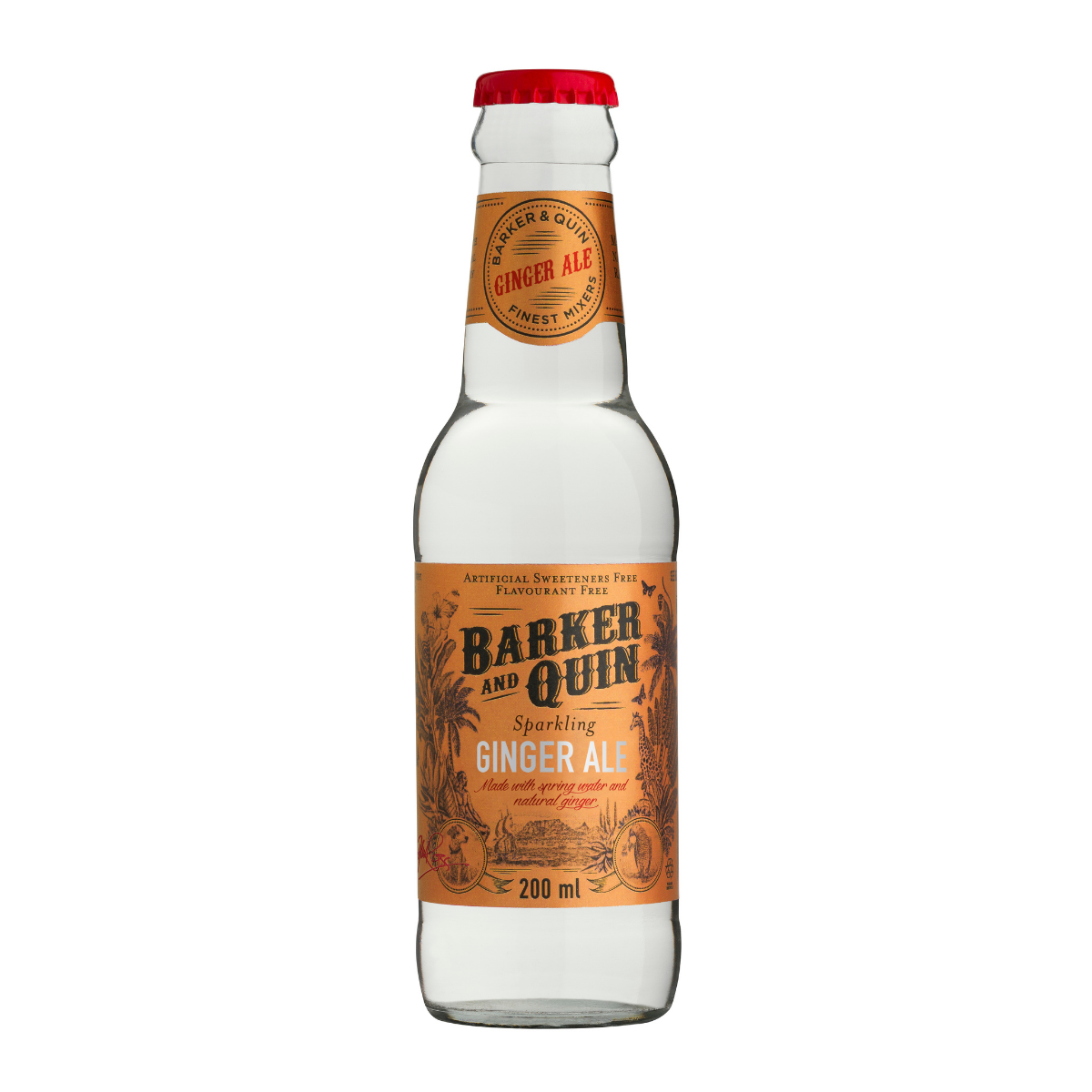 Barker and Quin Ginger Ale (4 x 200ml)