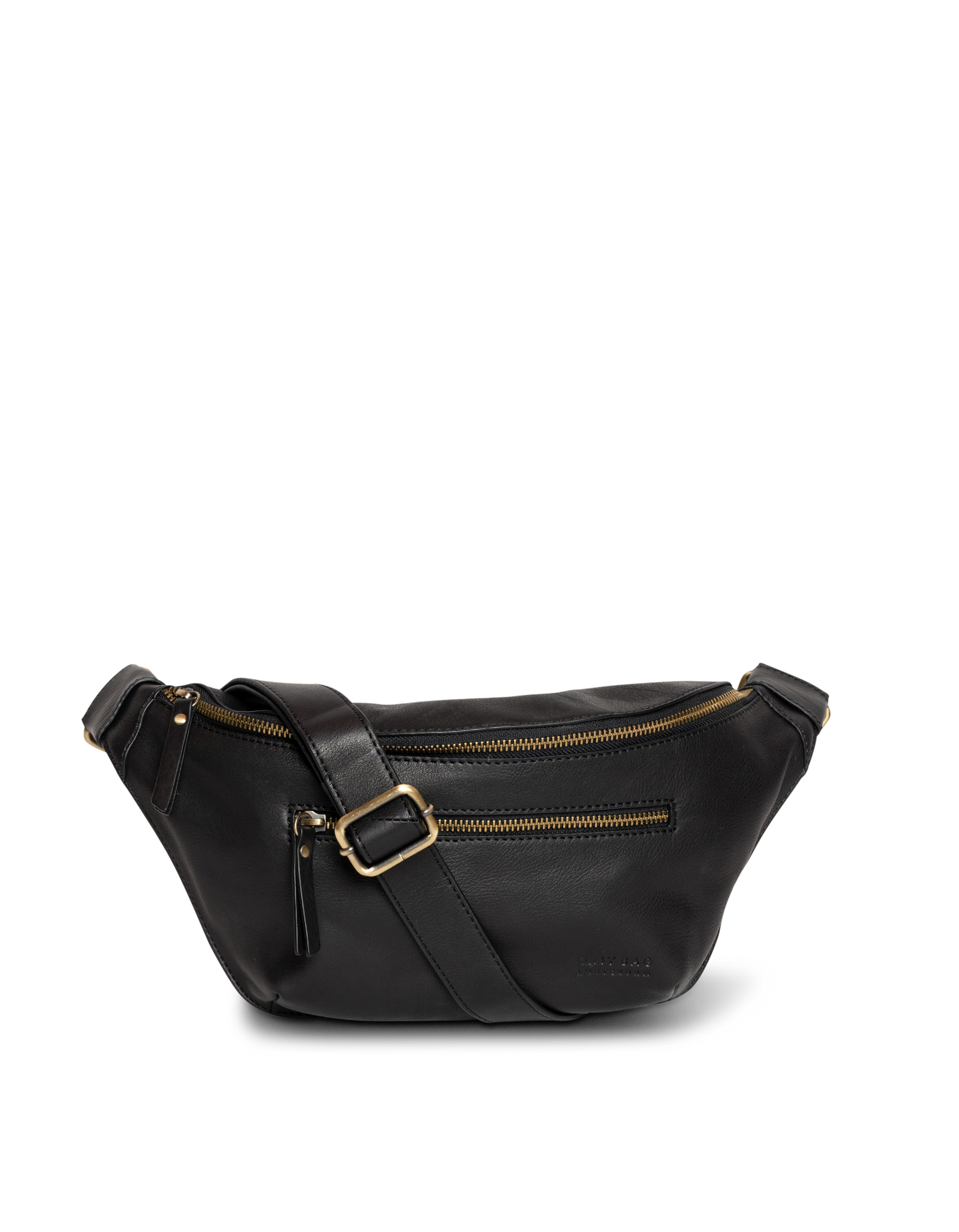 Beck's Bum Bag - Black Checkered Stromboli Leather – Ethos