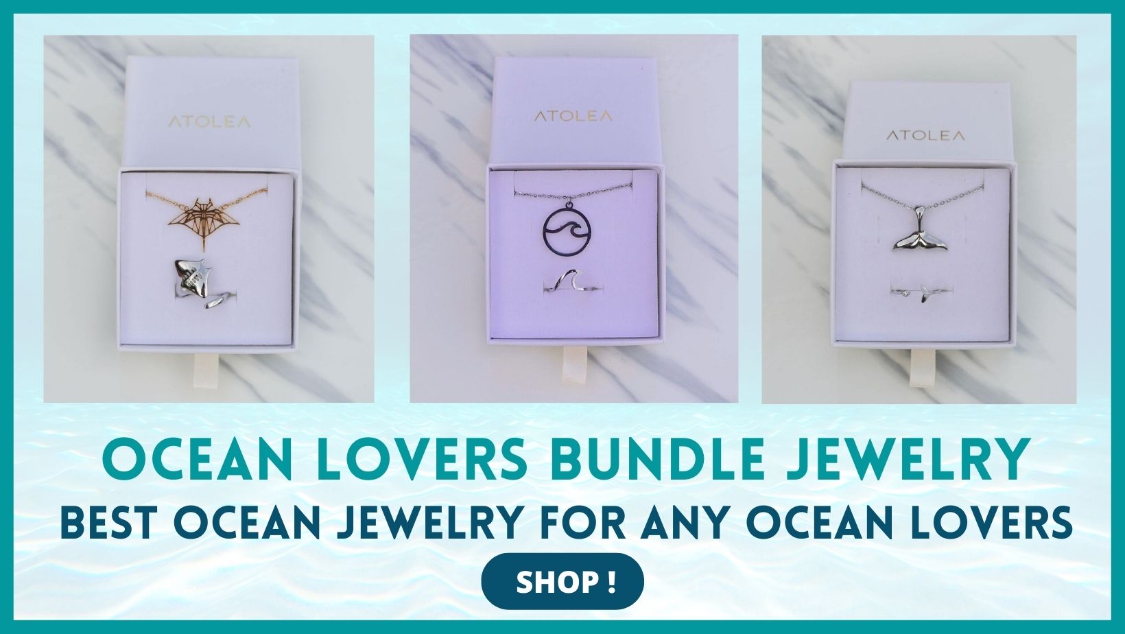 Sea bracelets for all ocean lovers