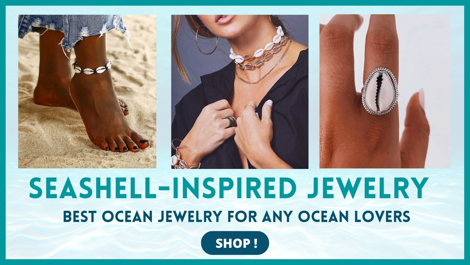 Beautiful sea shell lover gifts