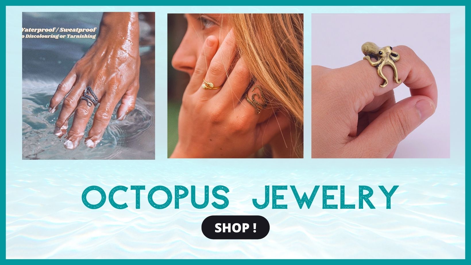 Octopus jewelry 