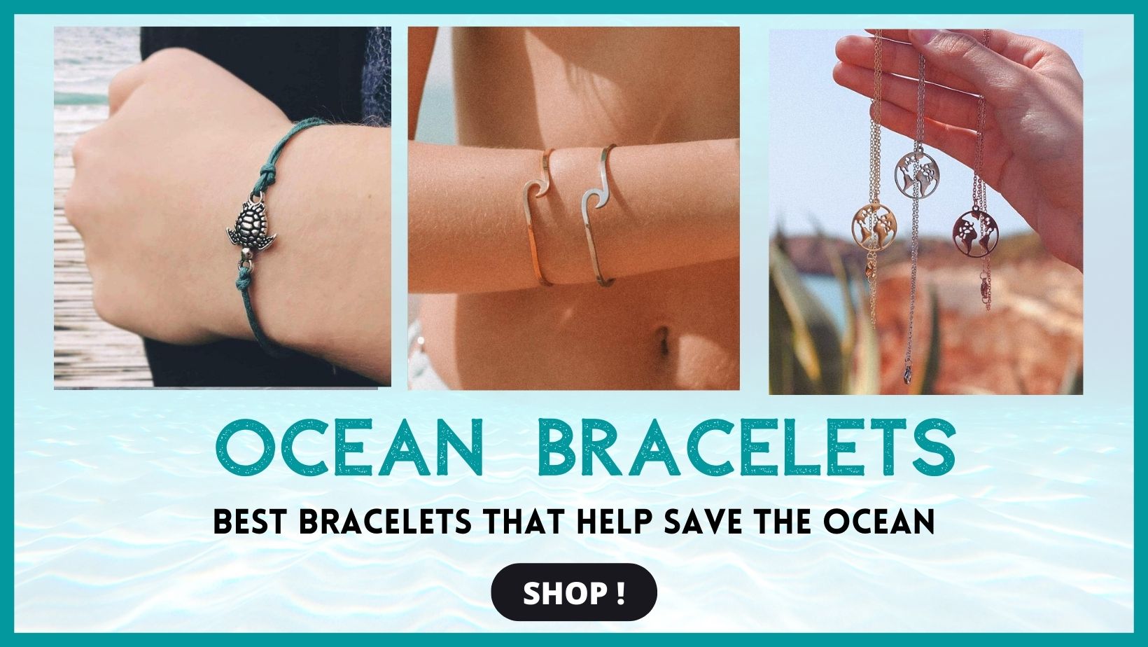 Save the Ocean Bracelets