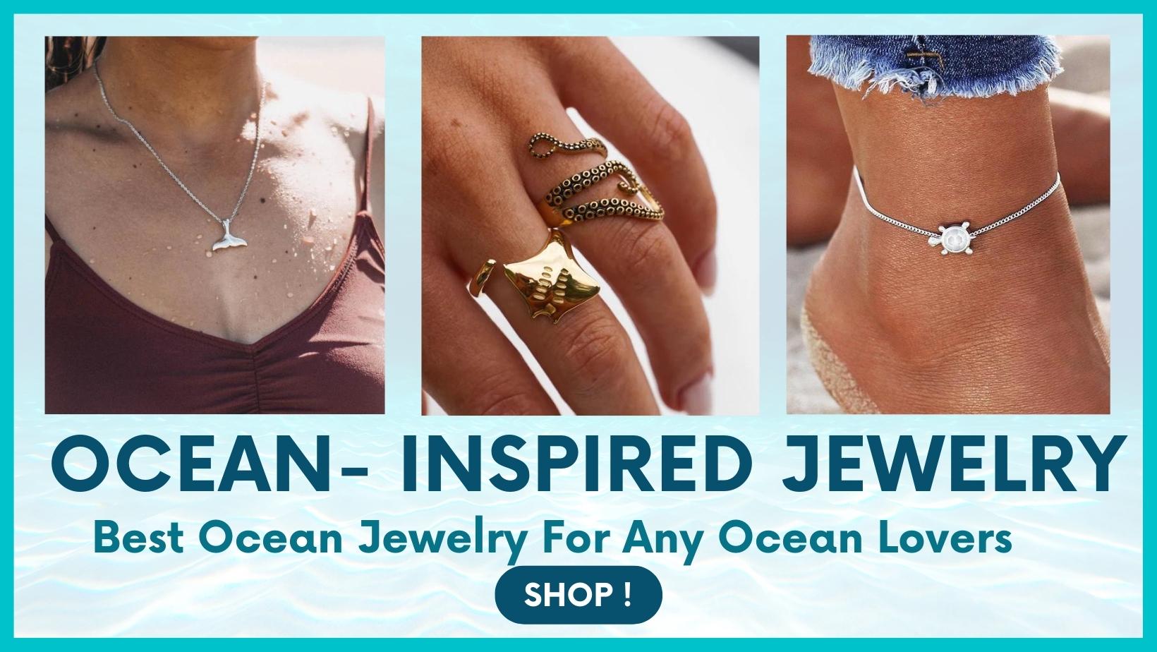 Cool sea animals - ocean inspired jewelry