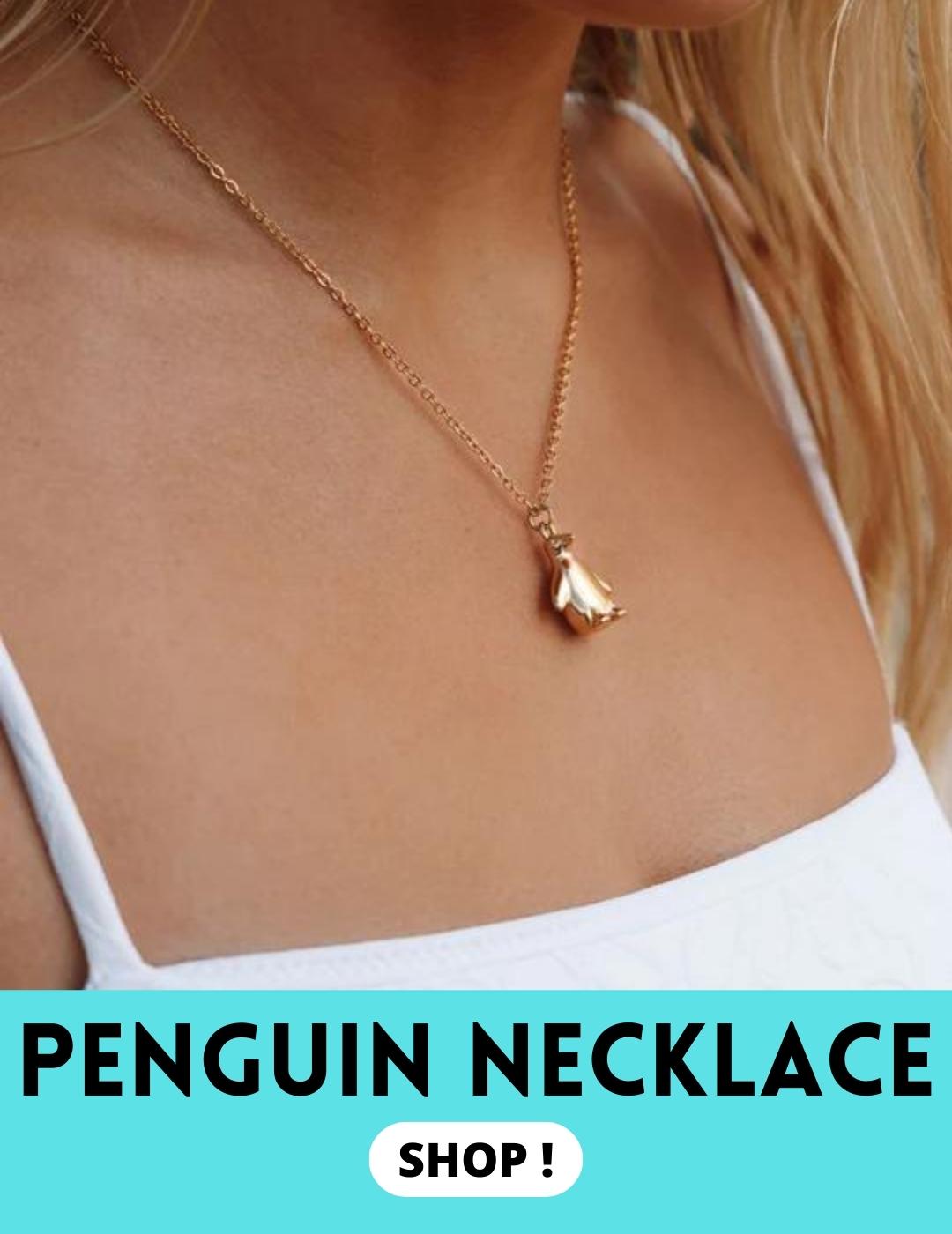 EFFY Collection EFFY® Diamond Penguin Pendant Necklace (5/8 ct. t.w.) in  14k Gold - Macy's