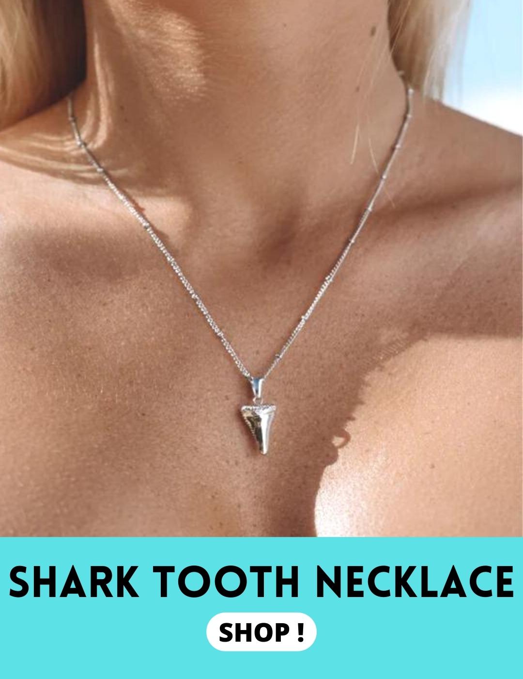 Meaning behind the shark tooth necklace