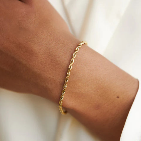 Calvi rope chain bracelet