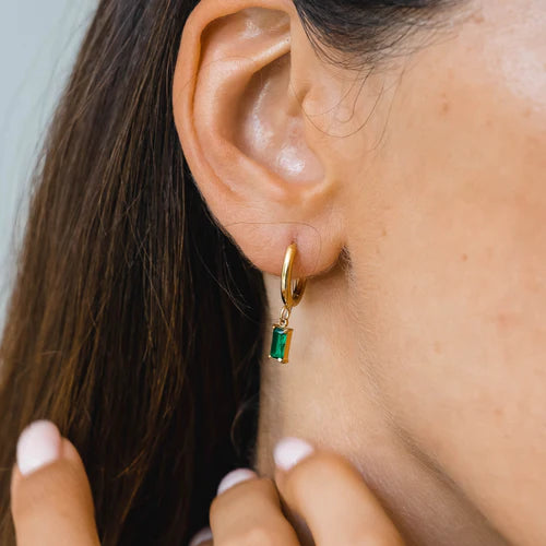 green-stone-earrings