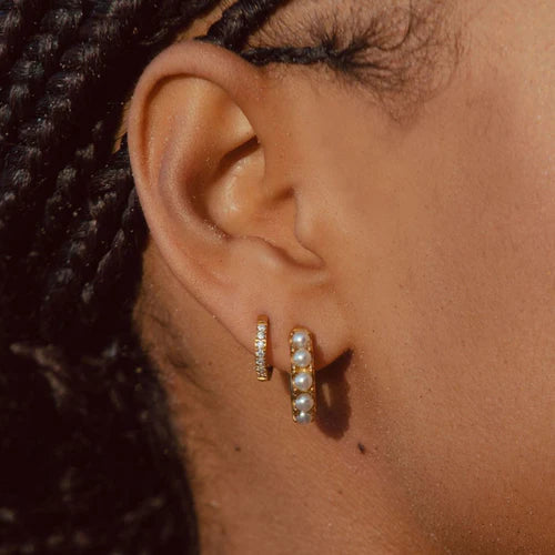 how to style double piercings