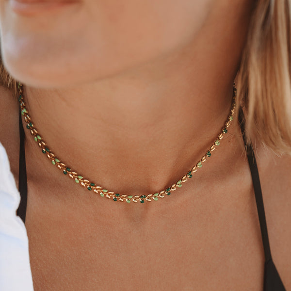 Ornos Layered Choker Necklace