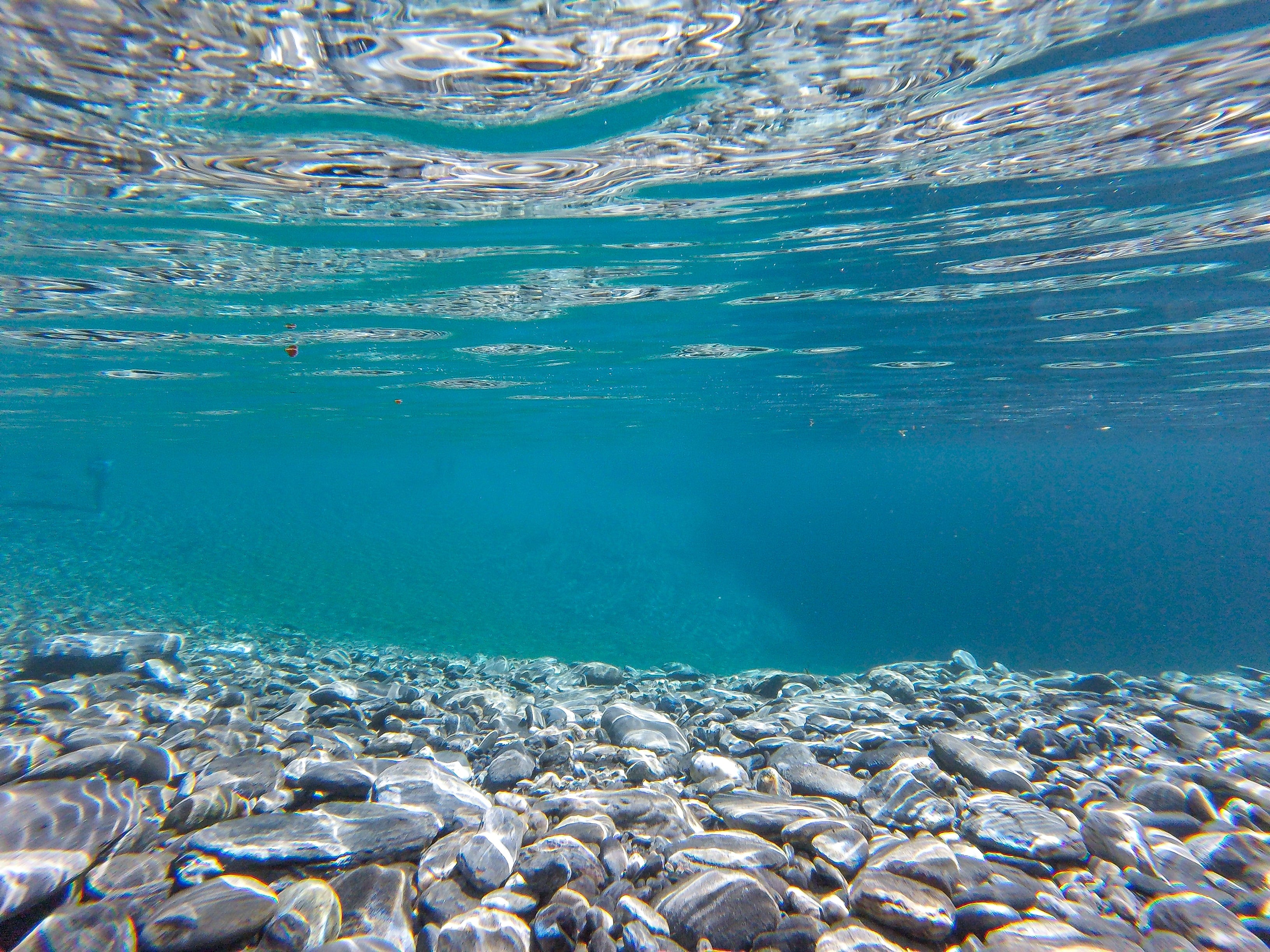 Clear Blue Ocean Water