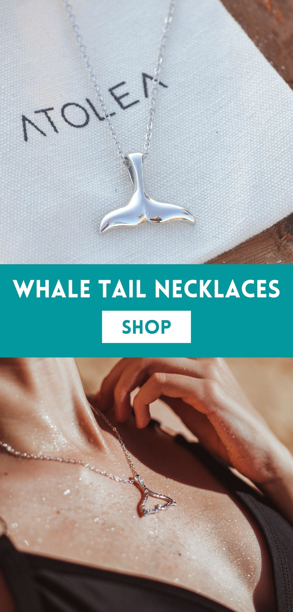 Whale tail necklaces meaning