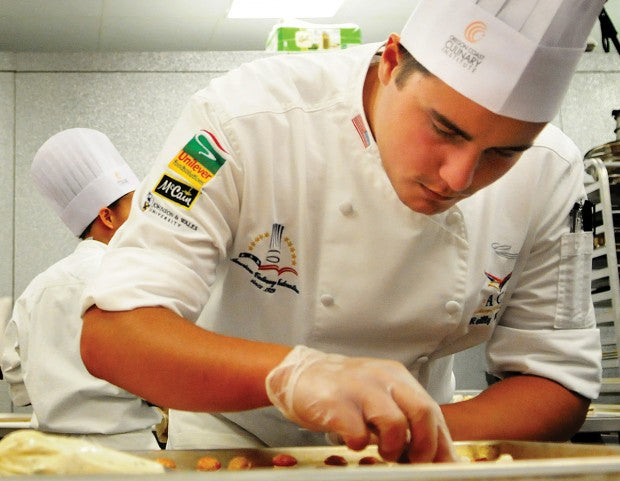 Chef in Uniform and Hat