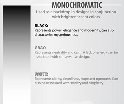 The Science of Colors: Black, White and Grey