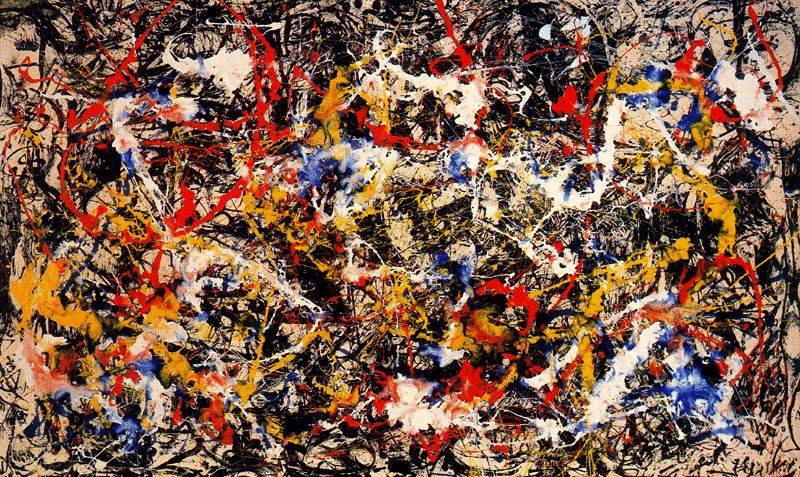 Jackson Pollock Painting