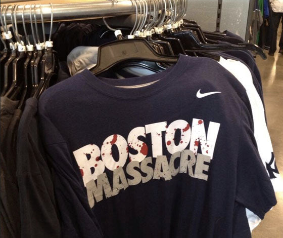 Nike Boston Massacre Shirt