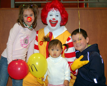 Ronald McDonald with Kids Ronald McDonald with Kids