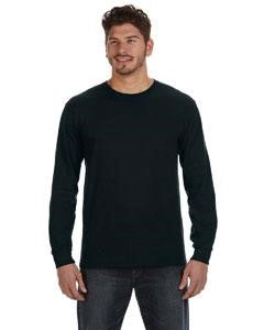 Anvil classic long sleeve tee with company printed logo