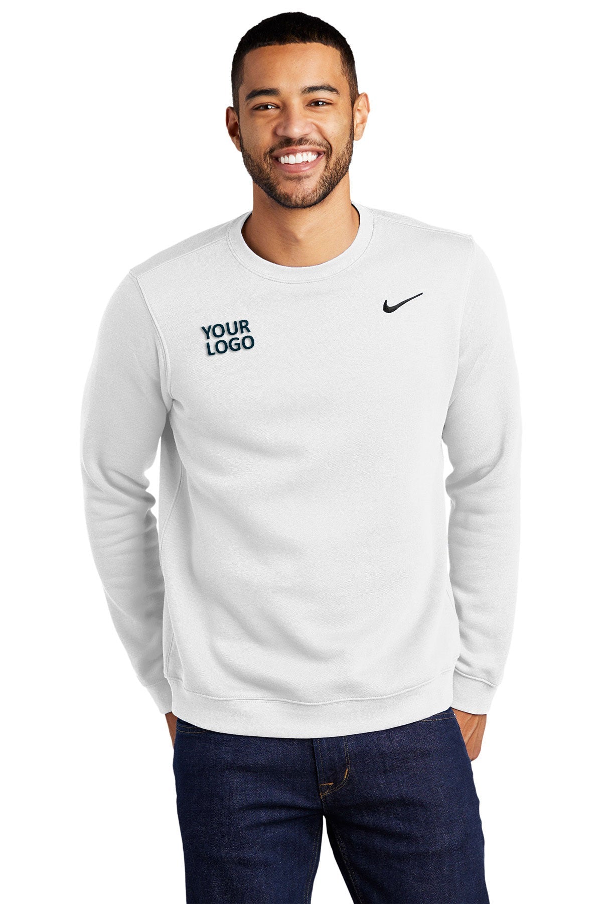 Branded Nike Crew White