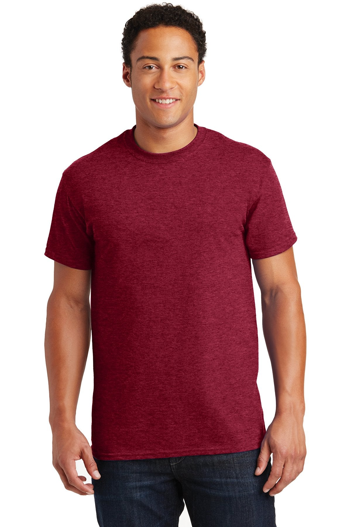 Branded Gildan Ultra Cotton T Shirt 2000 Antique Cherry Red