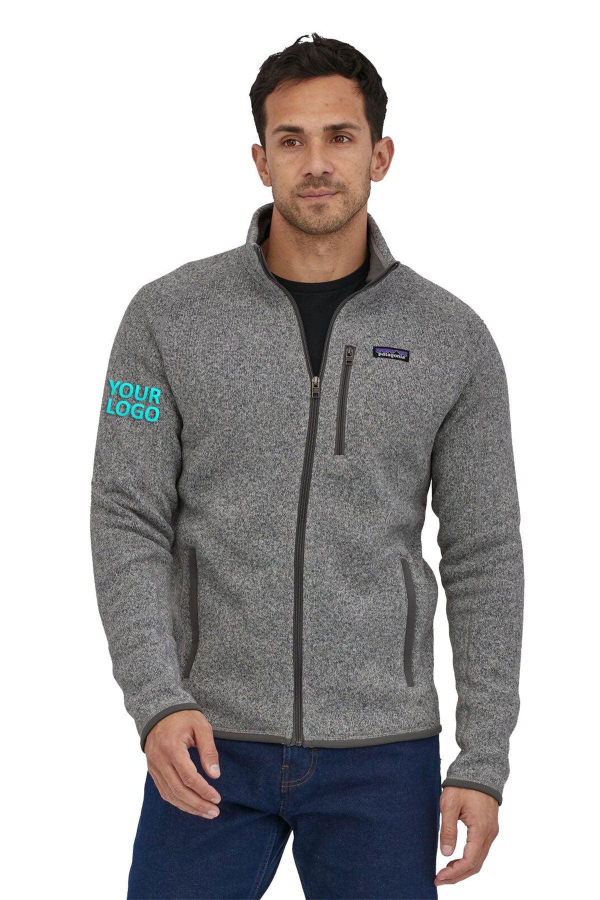 Custom Embroidered Fleece Jacket With Logo Online at AllStar