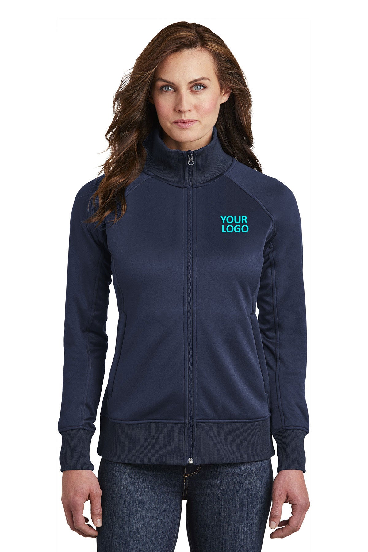 Branded North Face Ladies Tech Fleece Jacket Urban Navy