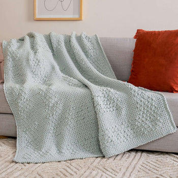 Bernat Crochet Tulip Ripple Blanket Pattern