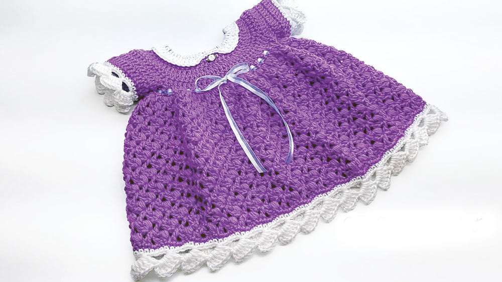 Simple Beauty Toddler Dress – Mary Maxim Ltd