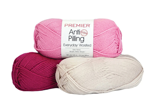 Premier Yarns Eyelash Yarn, Made of Polyester, Bulky Yarn for Crocheting  and Knitting, Perfect for Toy and Decorative Accents, White, 3.5 oz, 214