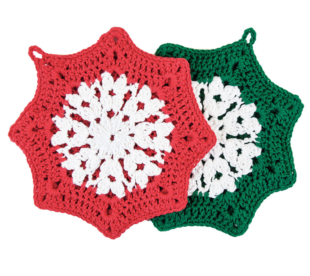 Sweet Mint Coasters Crochet Kit – Mary Maxim