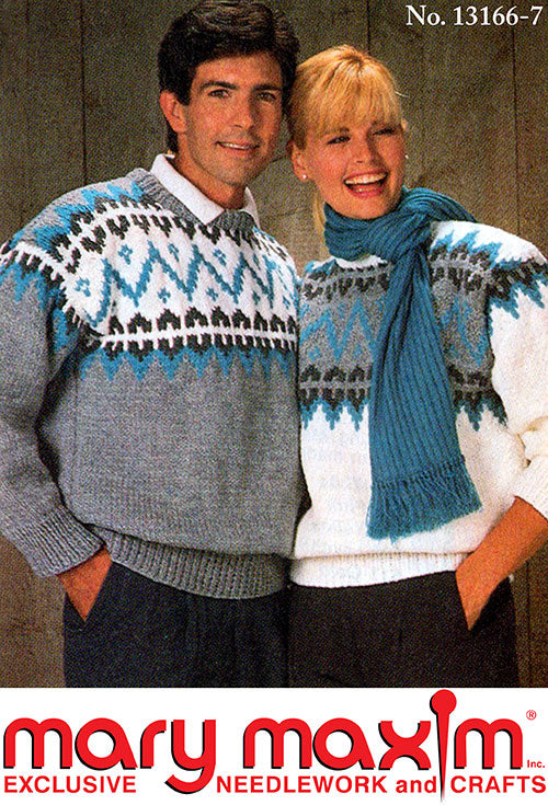 Fair Isle Yoke Pullover Pattern