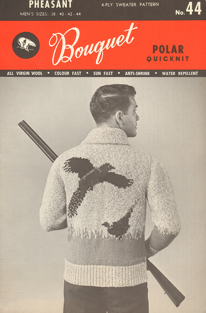 Pheasant Cardigan Pattern – Mary Maxim Ltd