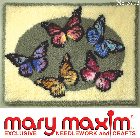 Hummingbird Round Latch Hook Rug Pattern – Mary Maxim Ltd