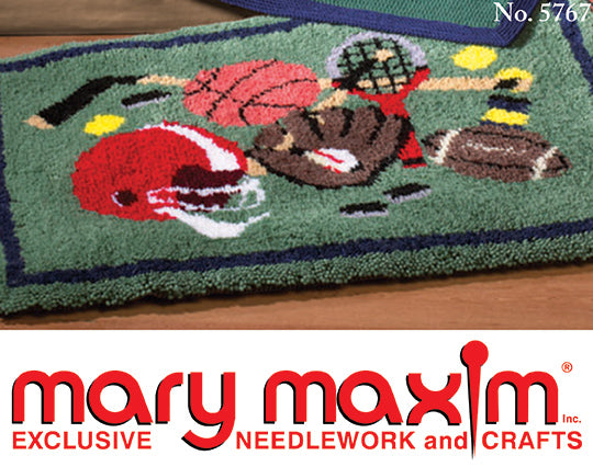 Rose Latch Hook Rug Kit – Mary Maxim