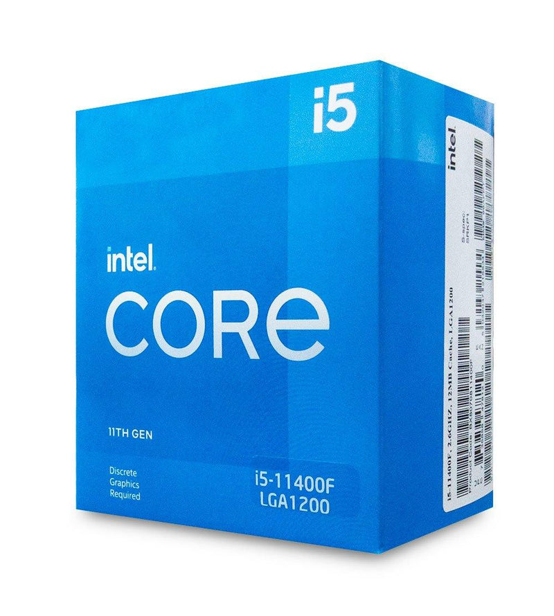 Intel Core i5 11400F (6 Cores, 12 Threads, 12MB Cache, Up to 4.4GHz ...