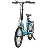 Ecotric STARFISH 20inch portable & folding electric bike - Blue