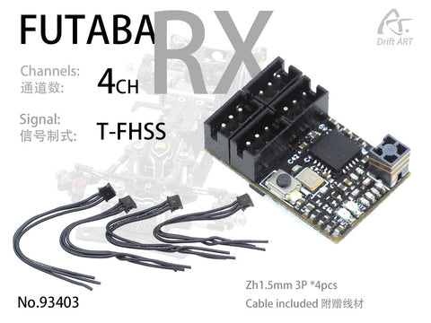 Futaba R2106GF 2.4GHz FHSS 6-Channel Micro Receiver – TandemRC