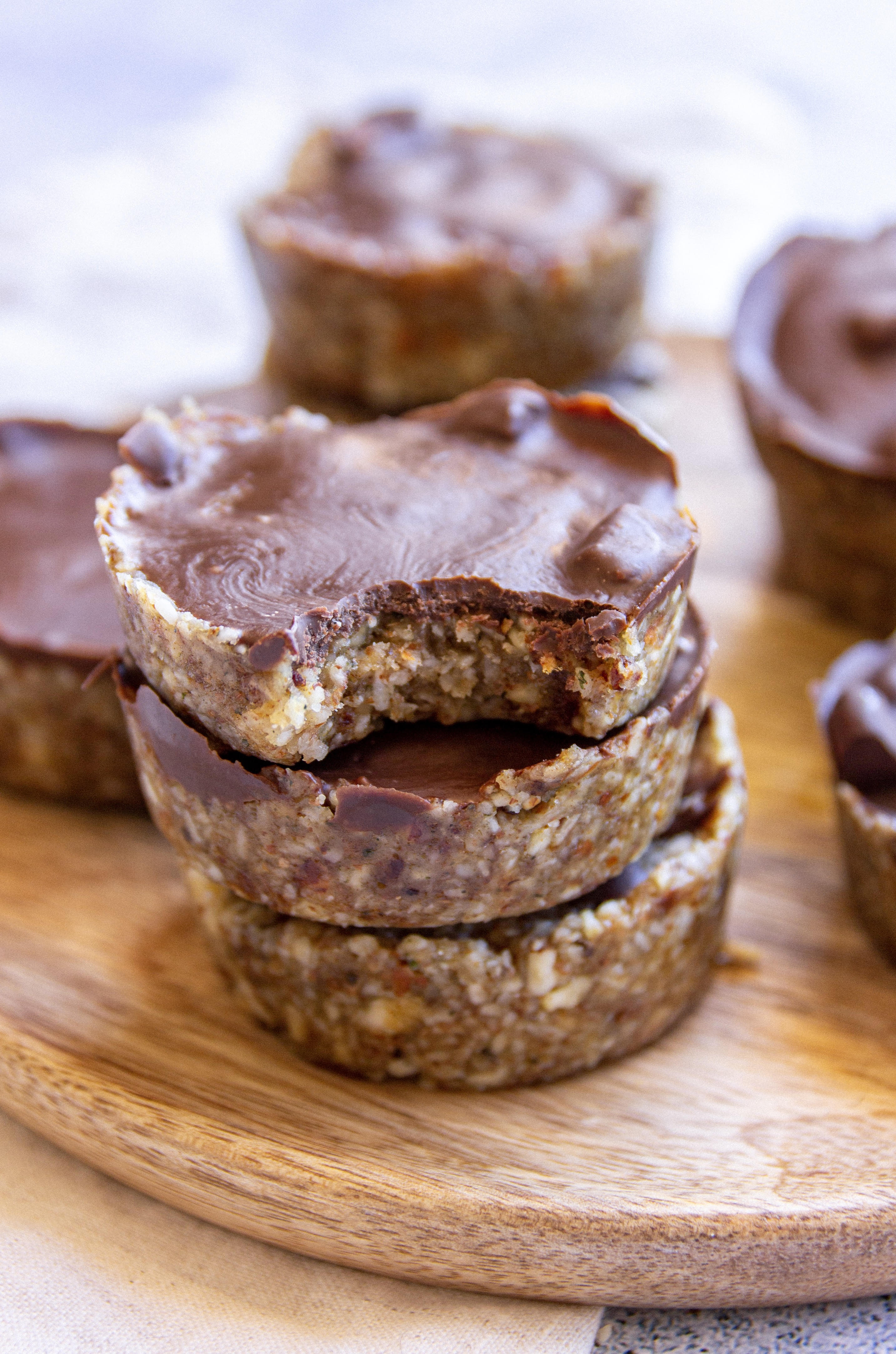 Almond Tahini & Hemp Chocolate Cups