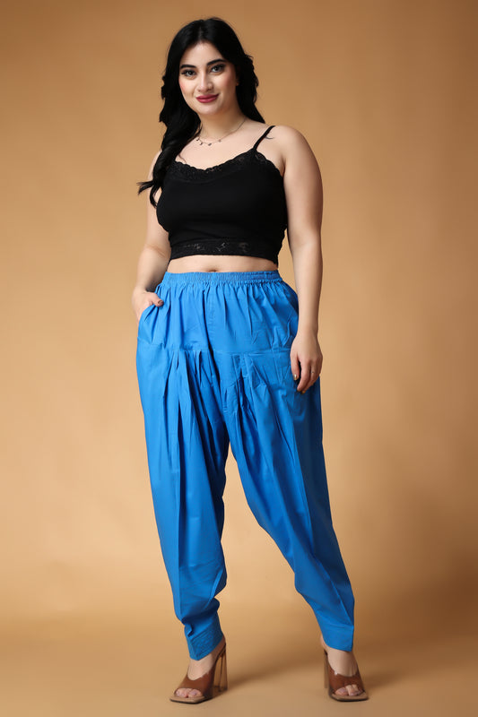 Buy Plain Salwar Pants & Plus Size Salwar - Apella