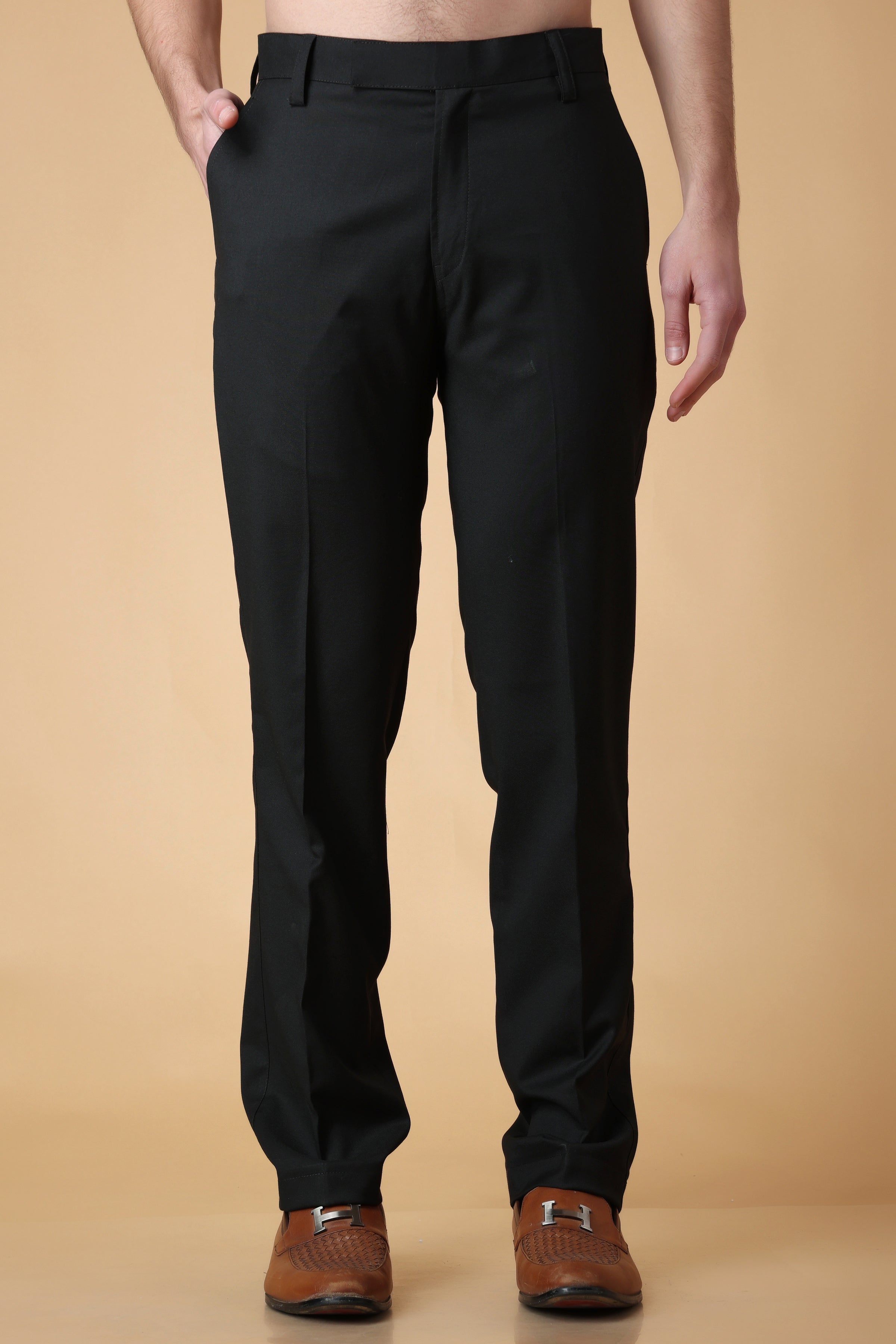 Buy Full Length Formal Pants with Button Closure | Splash UAE