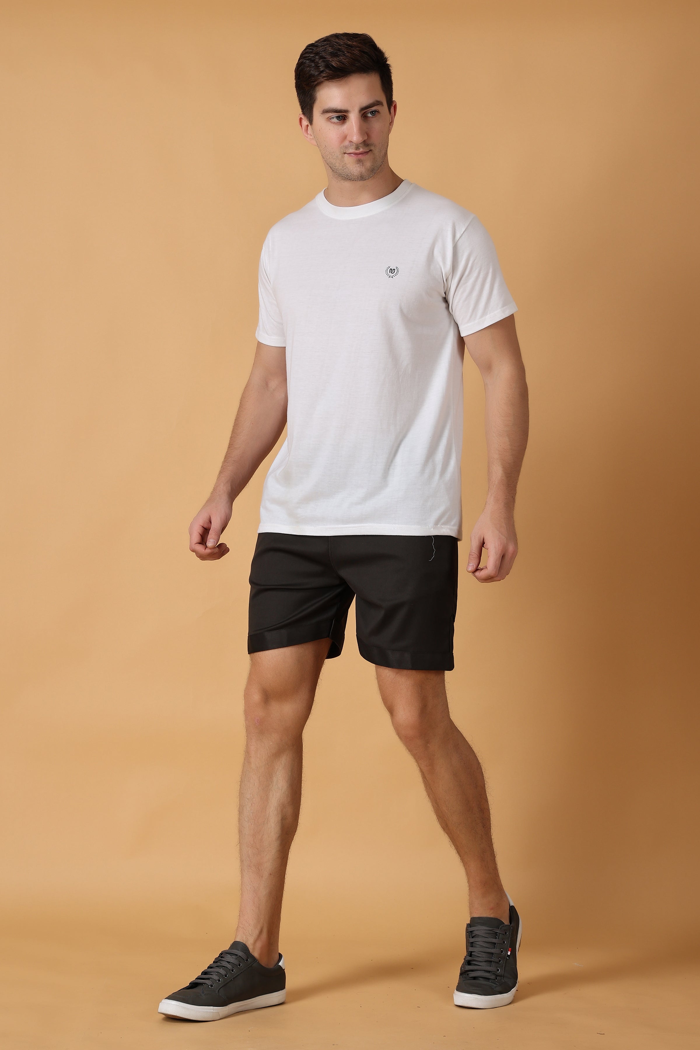 Logo Black Men Lycra Regular Fit Shorts, Size: XL at Rs 125/piece in  Ludhiana