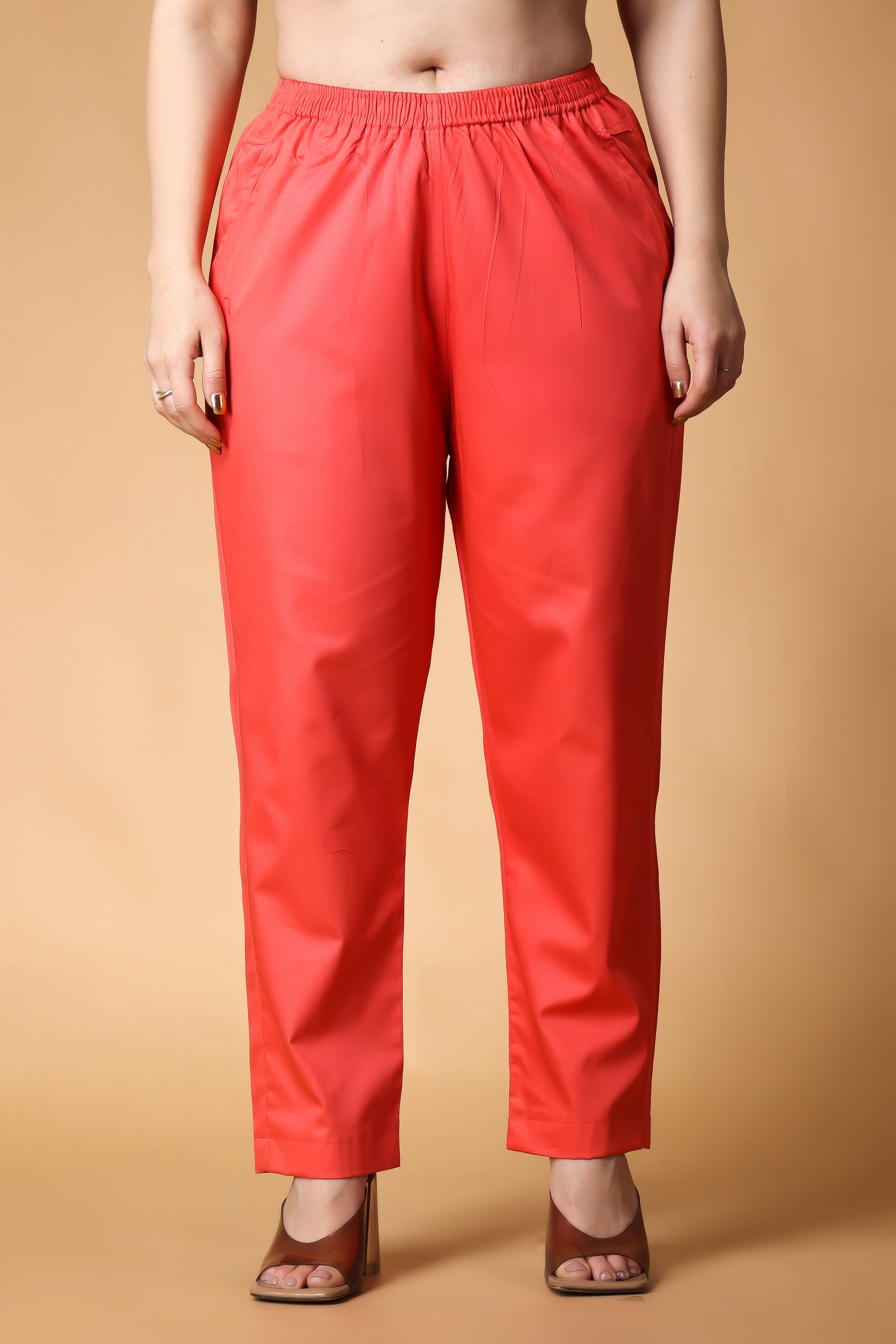 Shop Red designer Trousers for Women Online  Aza Fashions