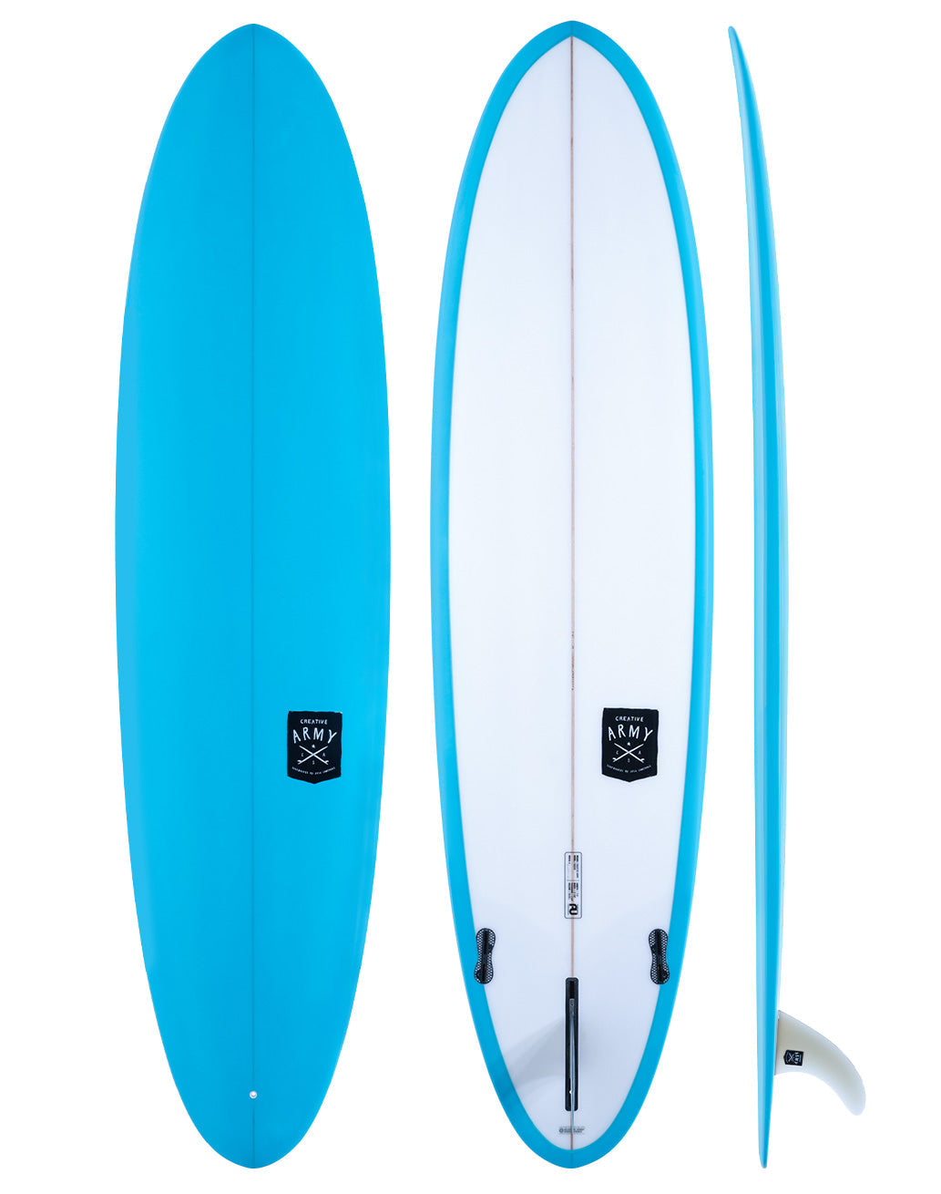 Creative army shop huevo surfboard