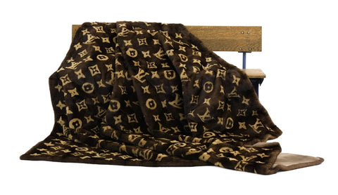 Blue Fashion Louis Vuitton blanket  ROSAMISS STORE – MY luxurious home