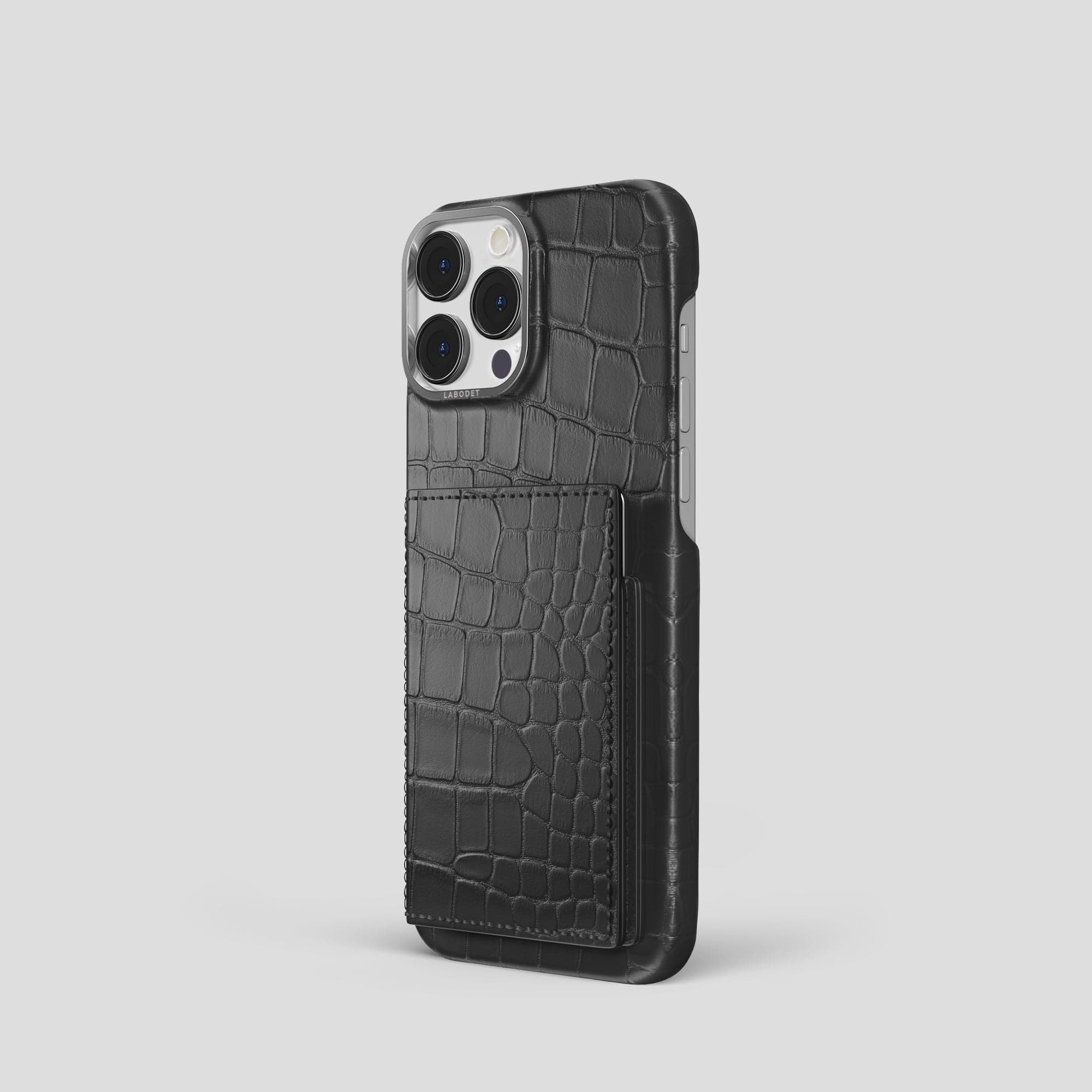Image of Bi-Fold Case For iPhone 15 Pro In Alligator