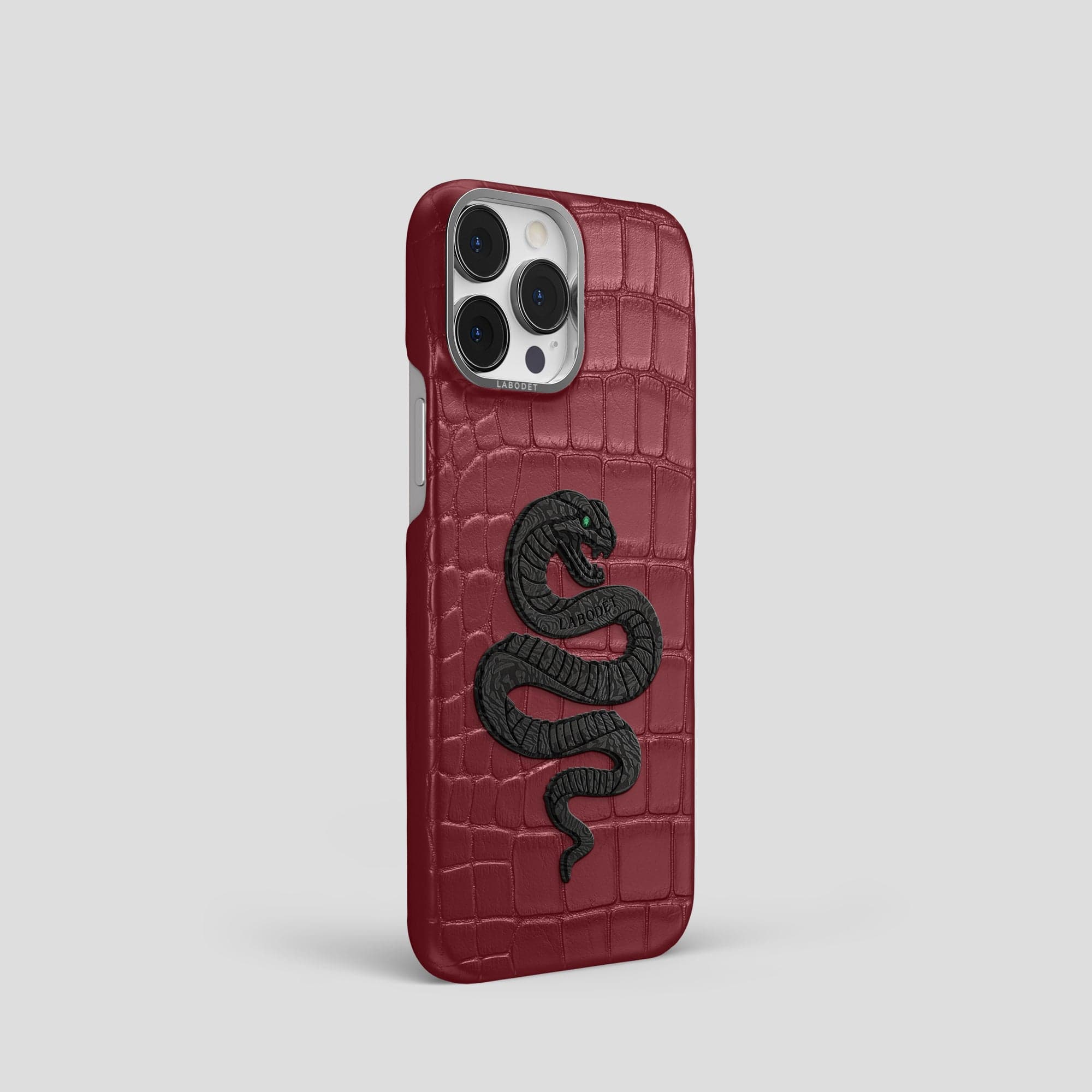 Iphone 13 Pro Classic Case Alligator With Carbon Snake Labodet